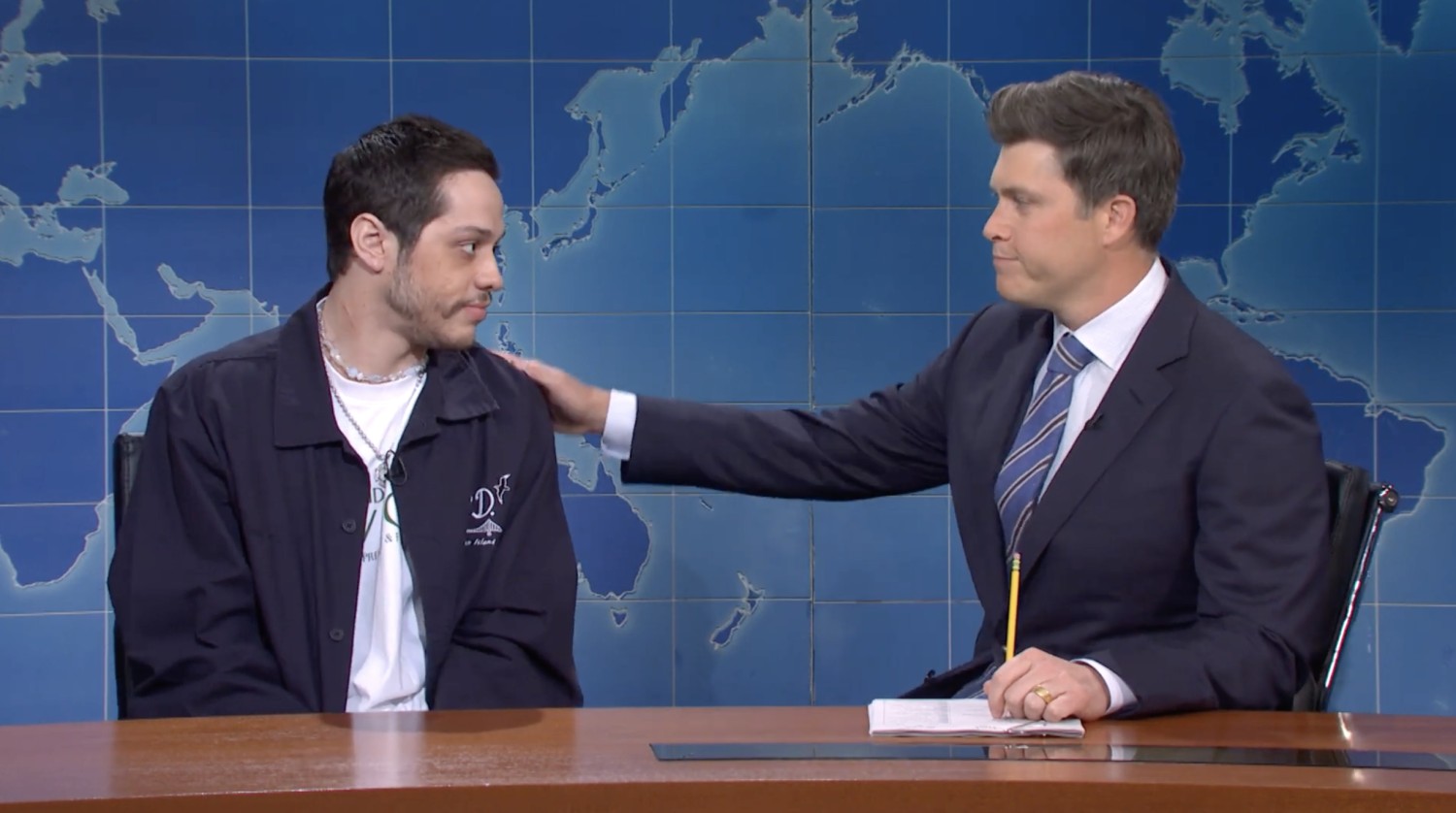 Pete Davidson says goodbye to 'Saturday Night Live' in Weekend Update: 'Never imagined this would be my life'
