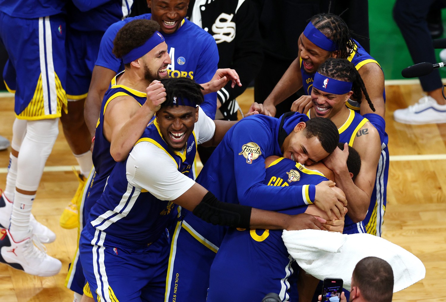 Warriors beat Celtics 103-90 to win 4th NBA title in 8 years