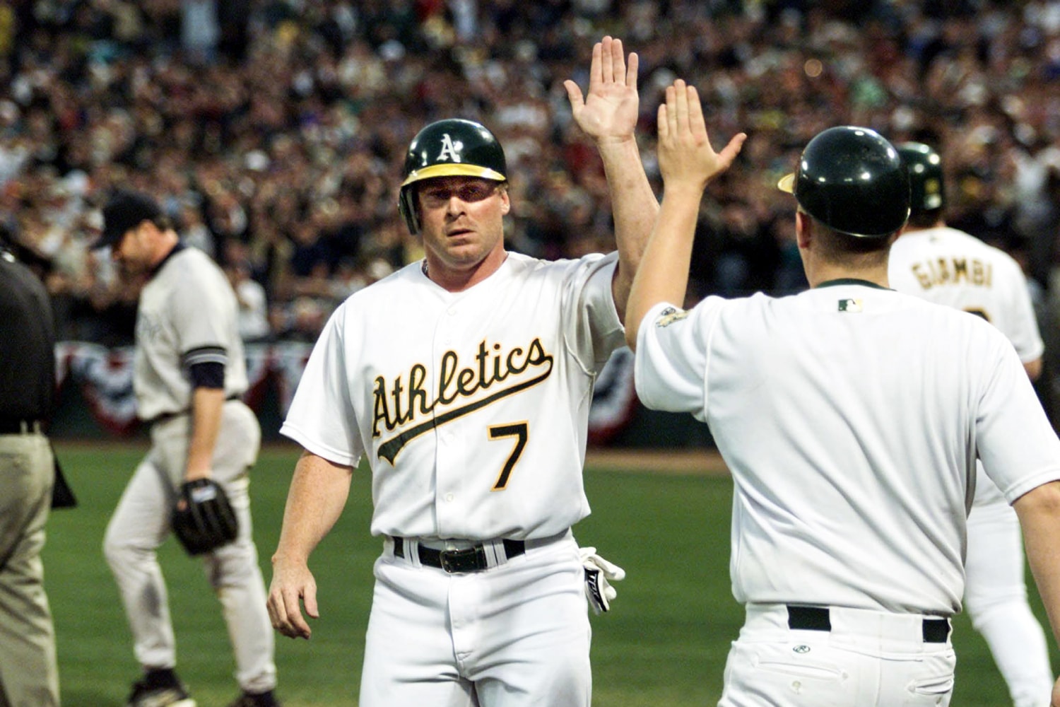 Ex-MLB player Jeremy Giambi 'seemed different' after baseball head injury  before death by suicide