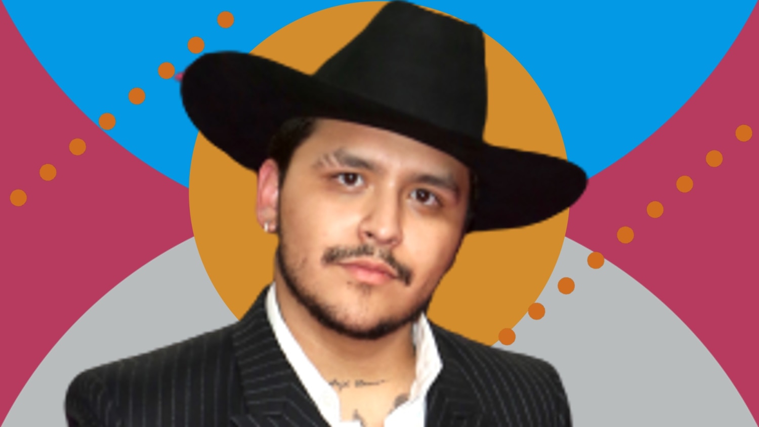 Christian Nodal explica el significado de sus tatuajes y admite