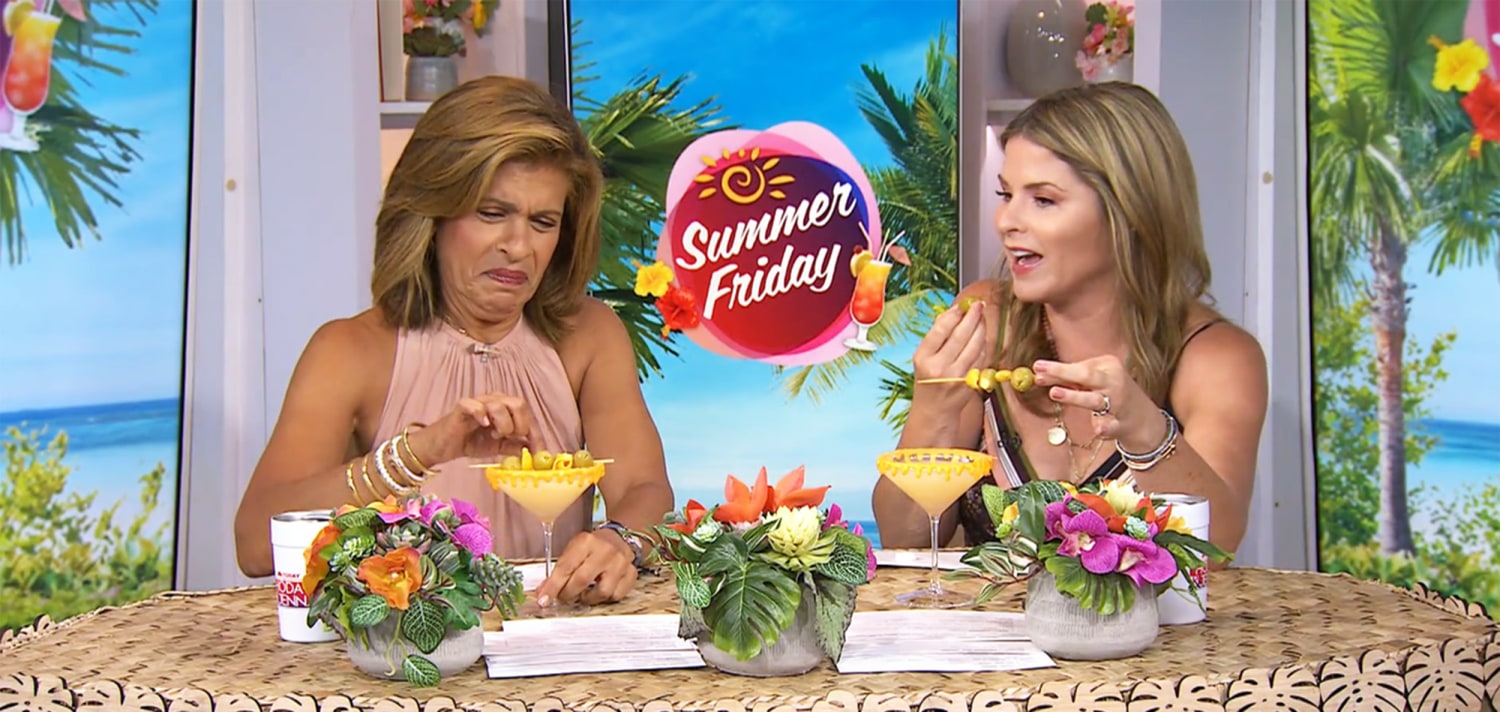 Hoda and Jenna Try the Velveeta 'Veltini' Martini and Have Opposite  Reactions