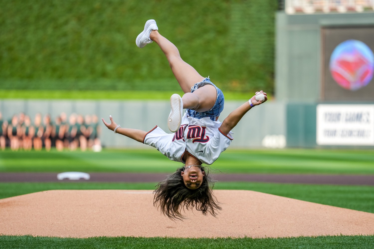 First pitch, first swing. #ThisIsMyCrew