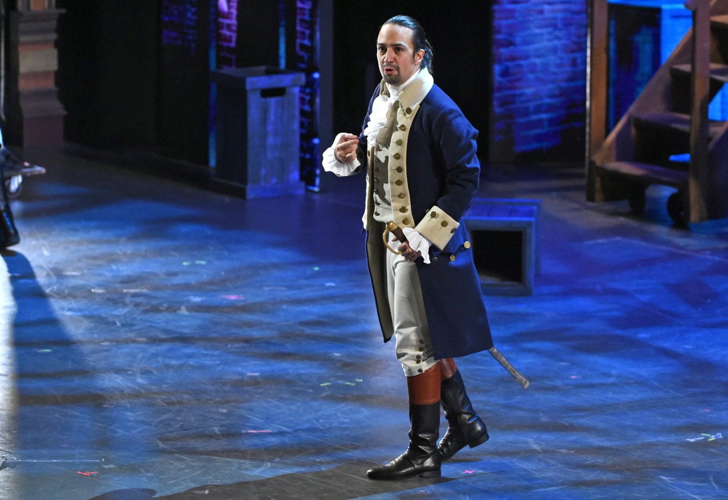 Lin-Manuel Miranda responds to 'illegal, unauthorized' 'Hamilton' play by  Texas church