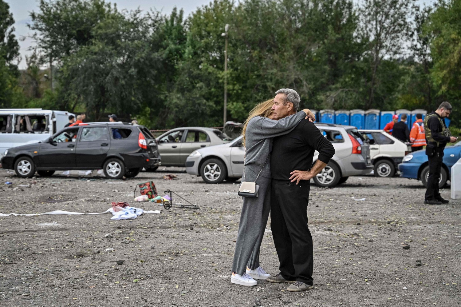 Deadly strikes hit civilian convoy in Russian-occupied Ukraine
