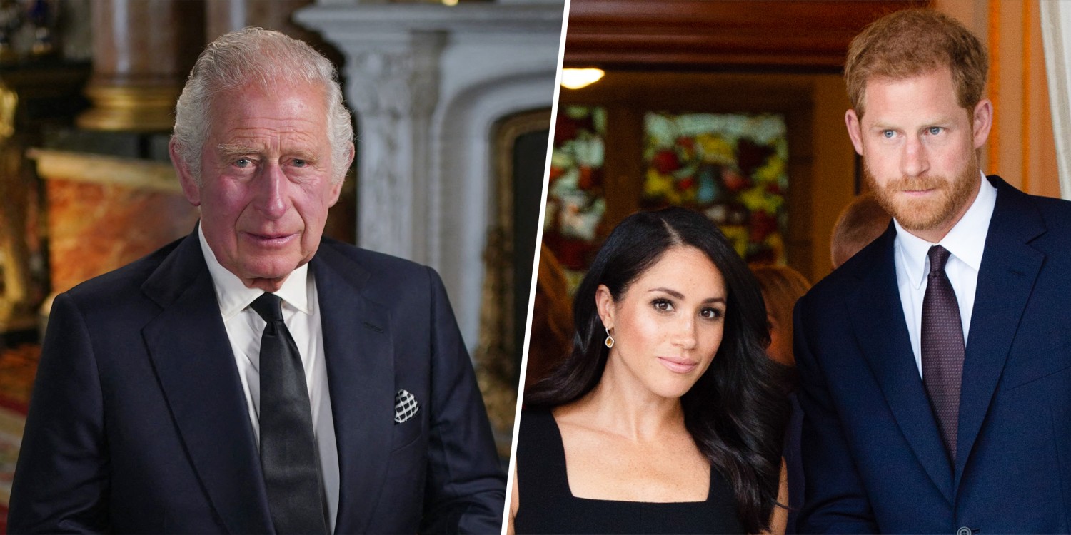 King Charles Expresses 'Love' for Meghan, Harry in First Speech