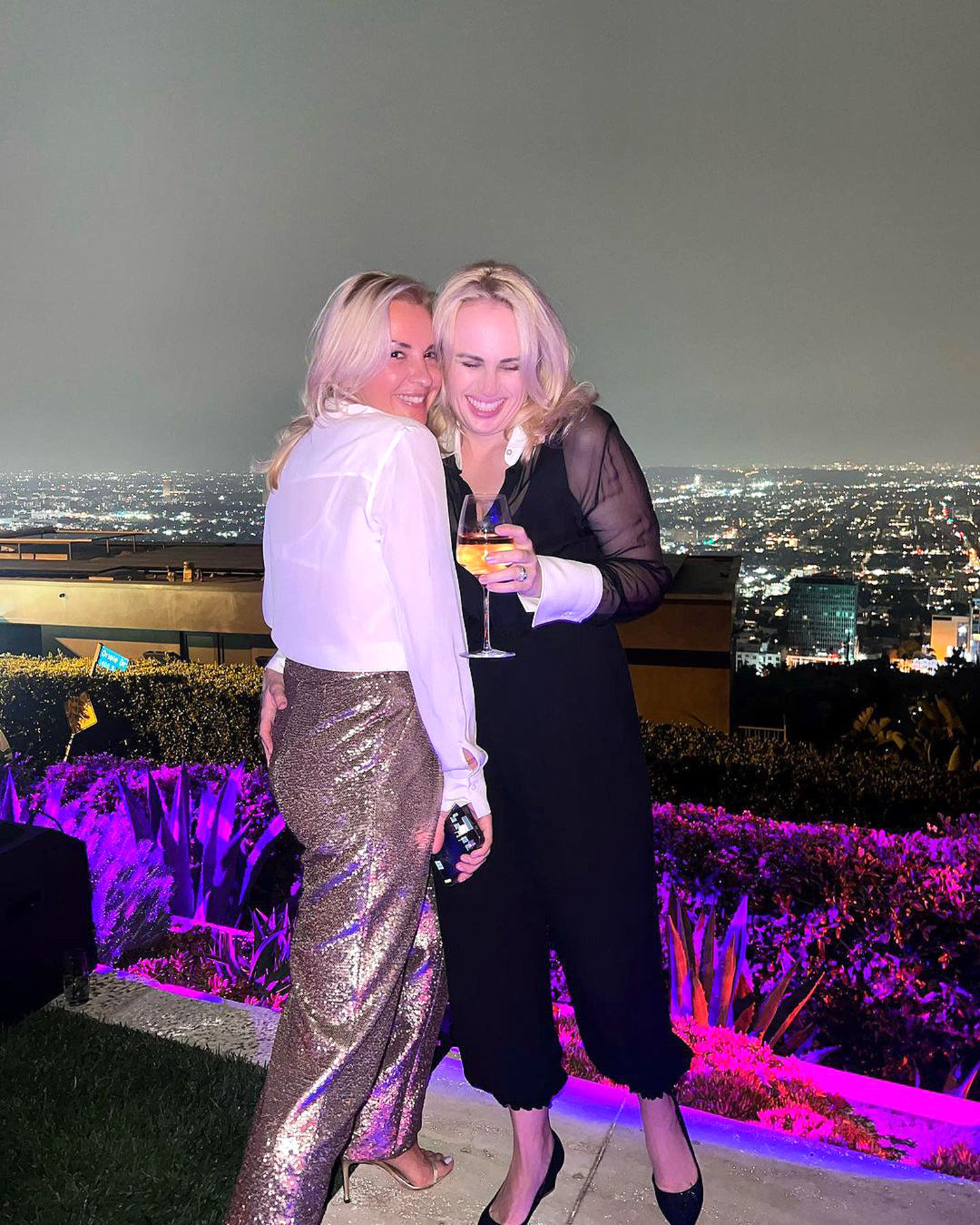 Rebel Wilson Ramona Agruma Are All Smiles In Date Night Pic