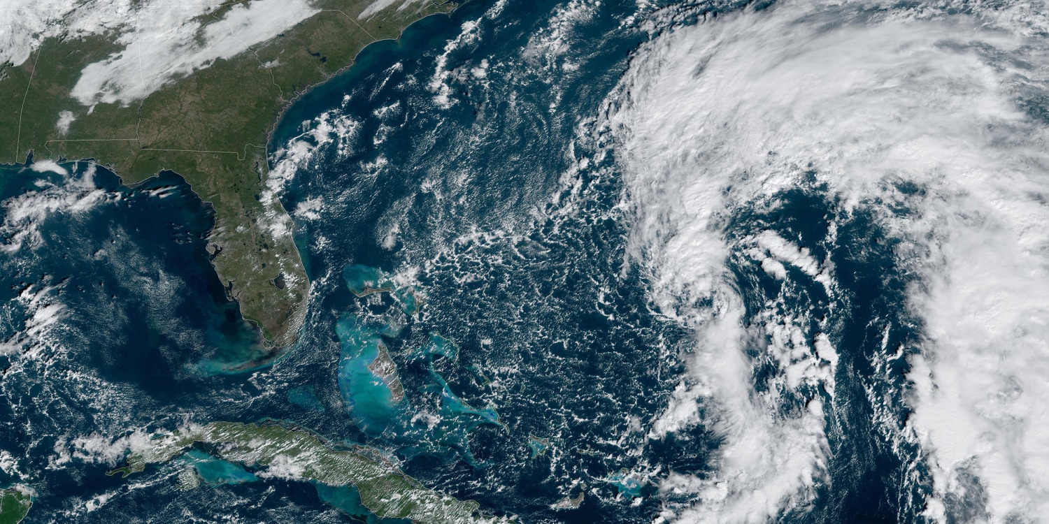 Nicole churning across Florida as a tropical storm