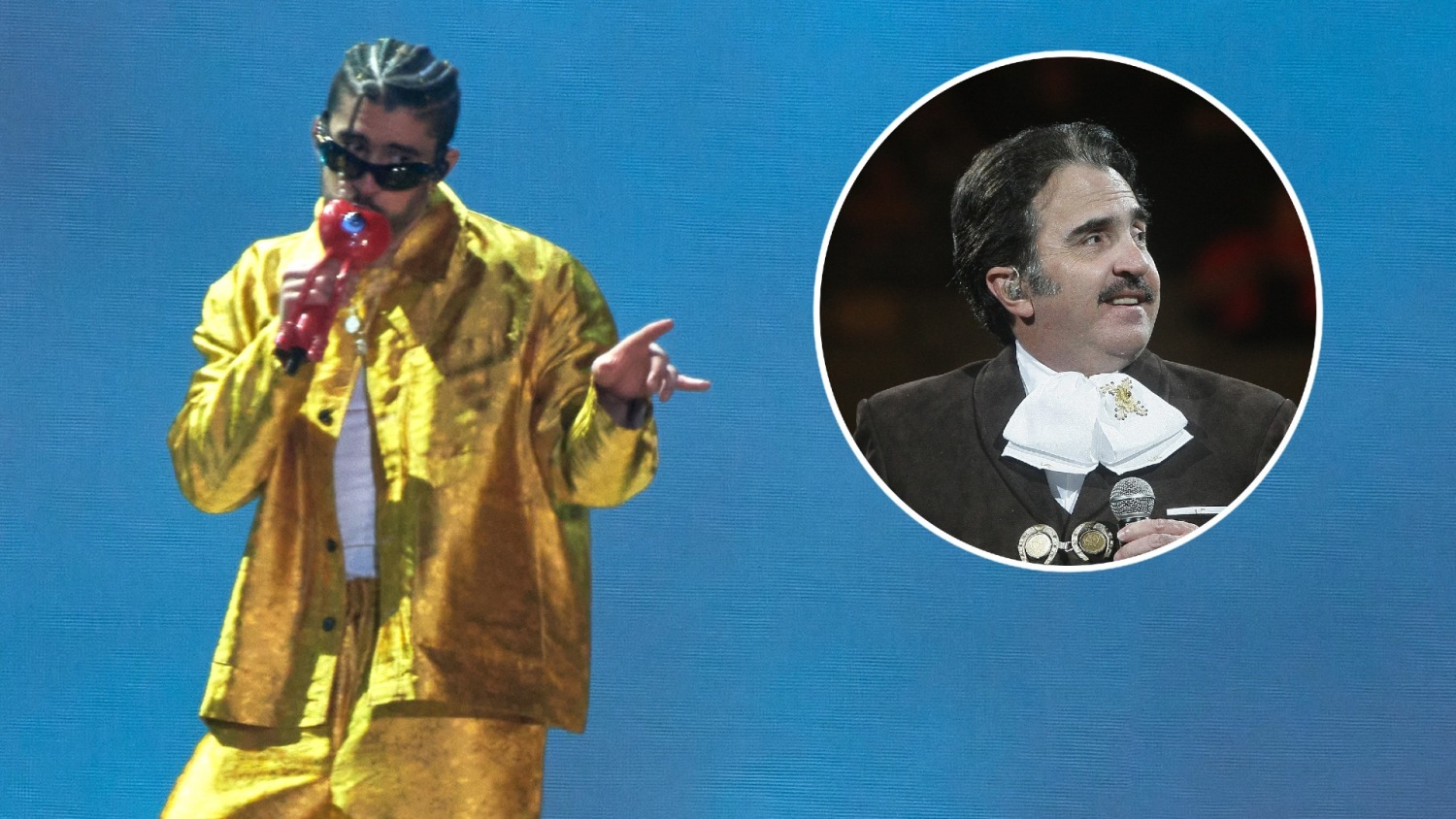 Vicente Jr. critica a Bad Bunny y lo compara con su papá, Vicente Fernández