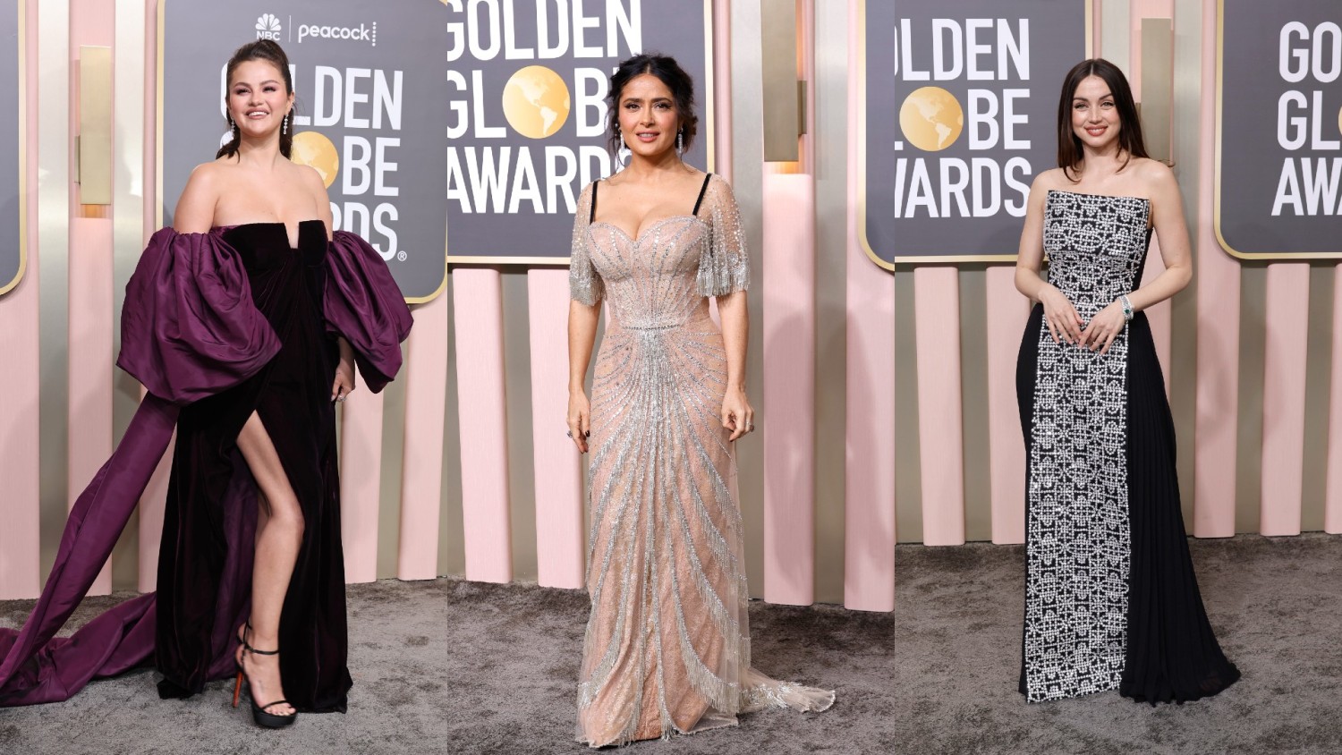 Golden Globes 2023: Los looks de las latinas en la alfombra roja