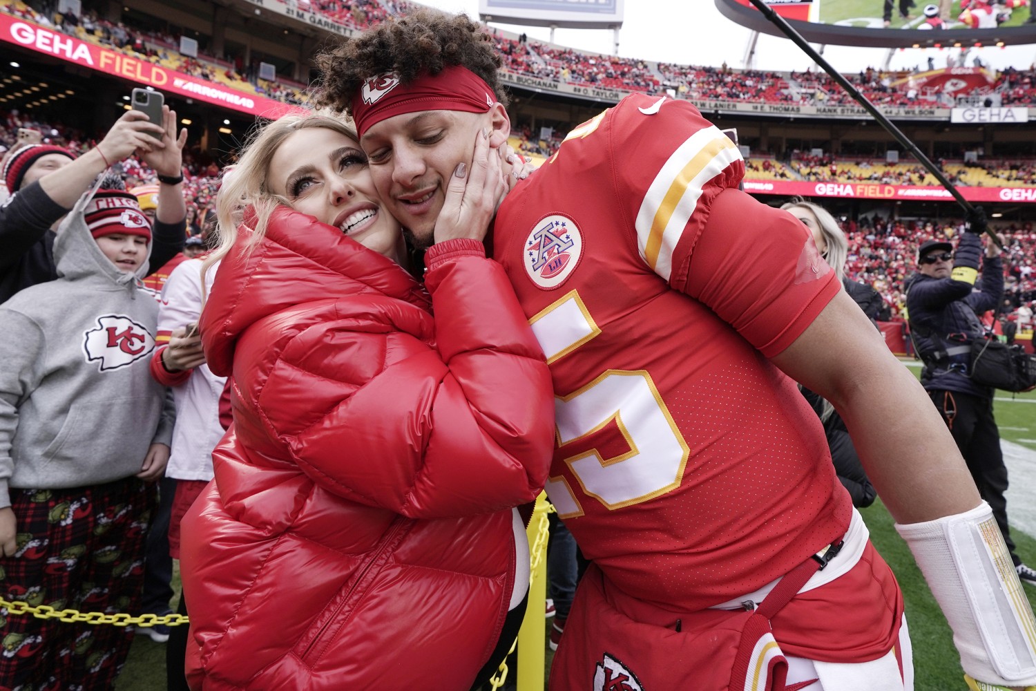 Patrick Mahomes' wife Brittany on 'wild' first year of marriage