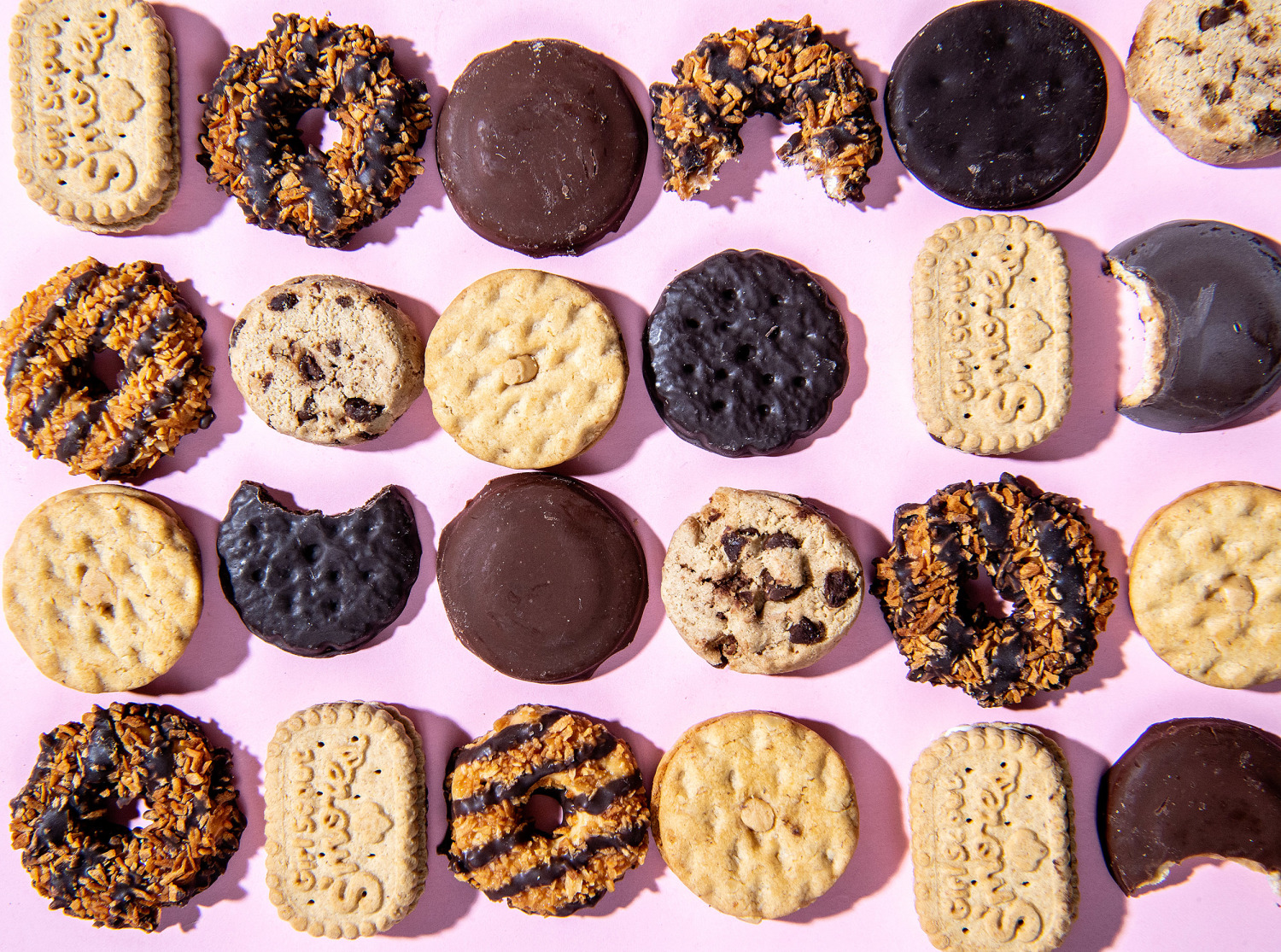 Raspberry Rally Girl Scout Cookie Boxes Selling on  at High Prices