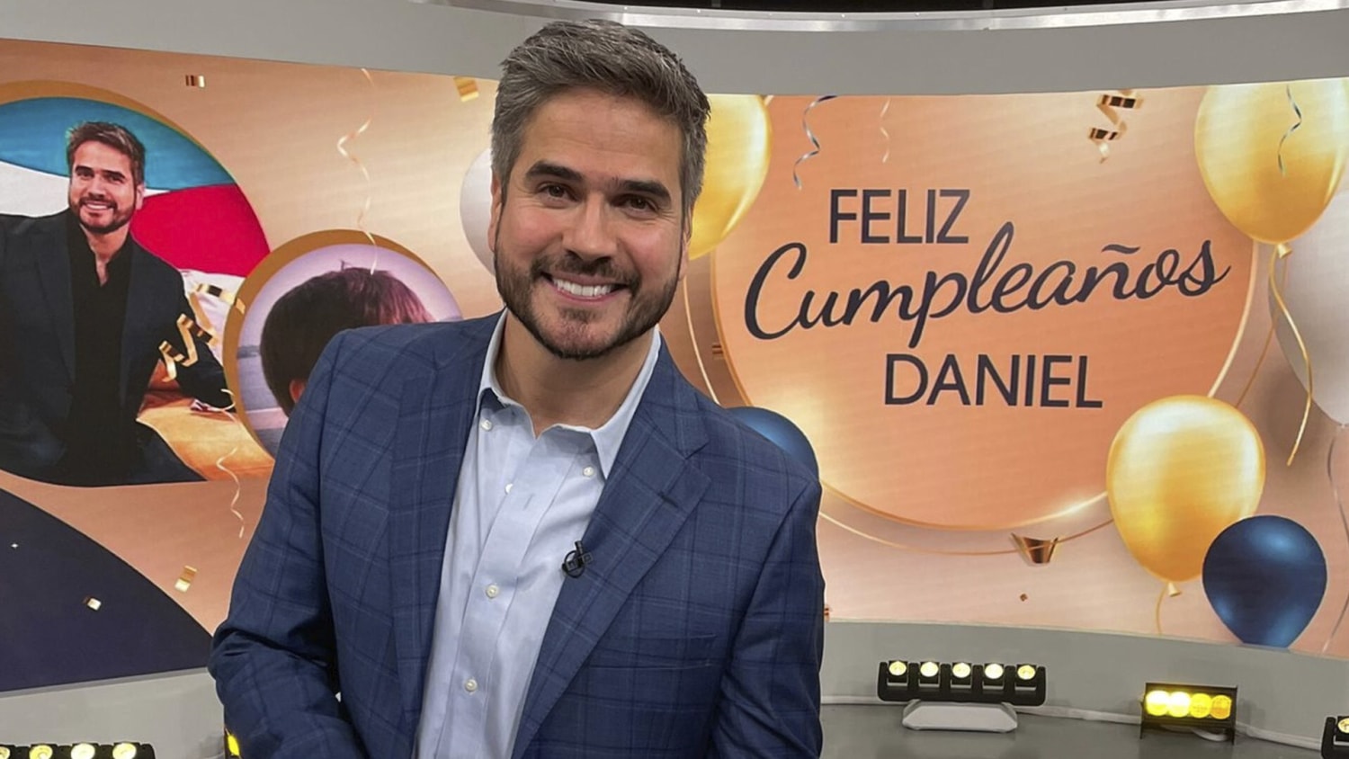 Daniel Arenas recibe una sorpresa en vivo durante su cumpleaños