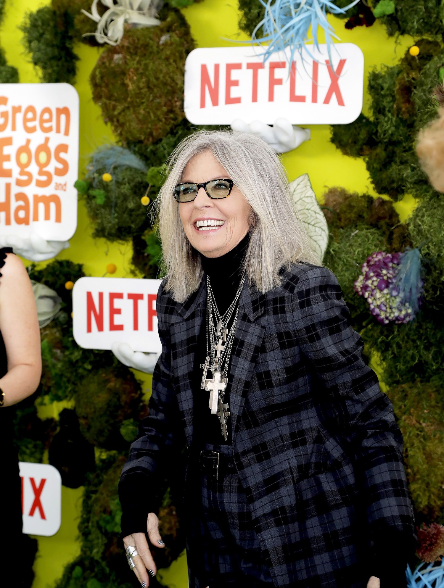 Diane Keaton is seen on April 02 2021 in Los Angeles California, FilmMagic