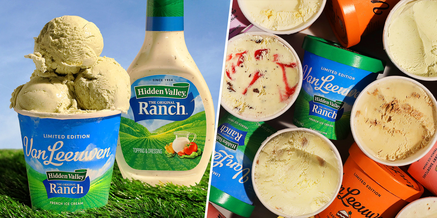 Savory Buttermilk Ranch Ice Cream