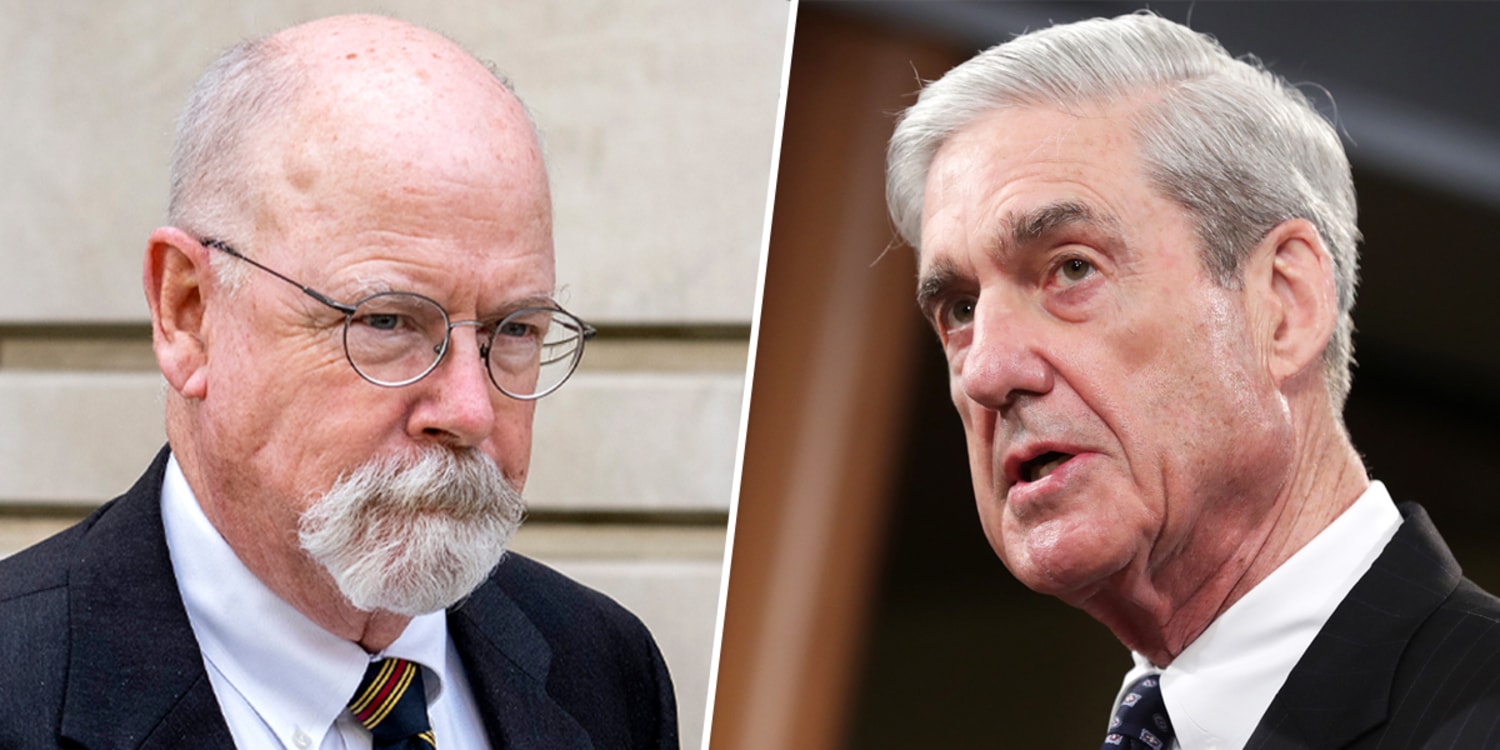 Báo cáo của John Durham đã cố gắng vạch trần Robert Mueller nhưng thất bại.