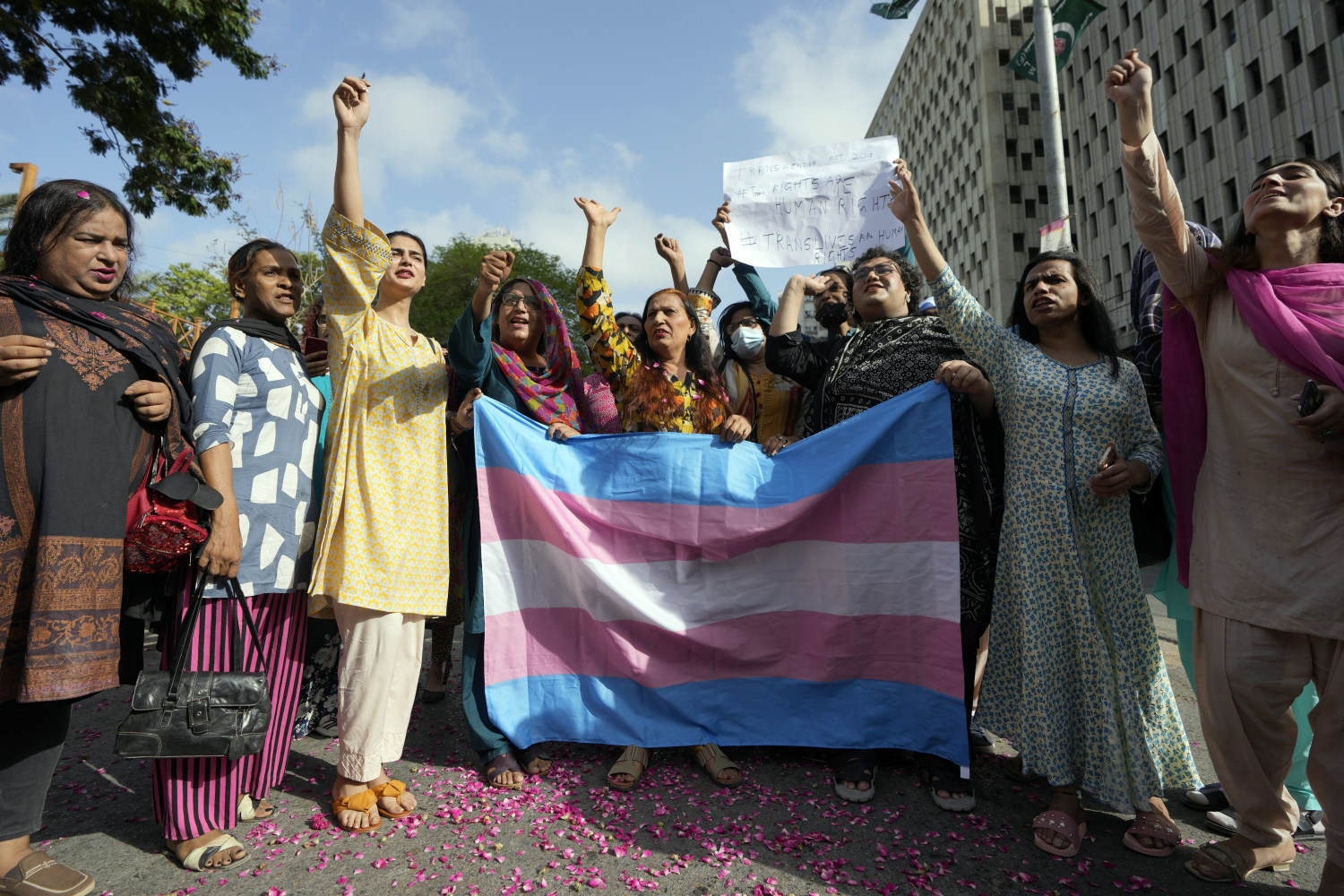 Pakistani trans activists to appeal Shariah court ruling against law aimed  at protecting them