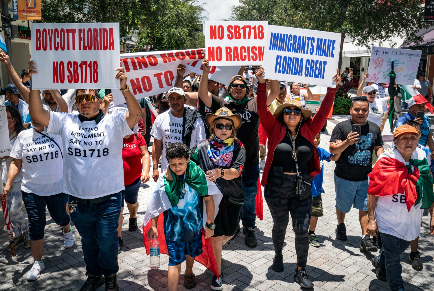 A day of demonstrations across South Florida