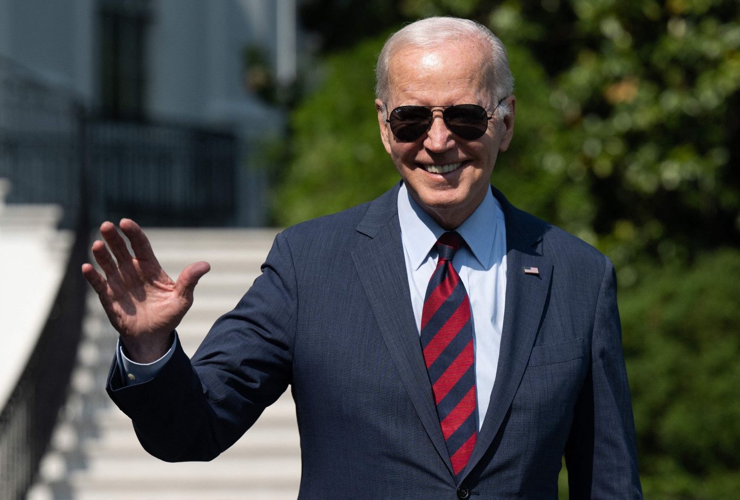 Biden lowers the temperature, and gets another bipartisan victory