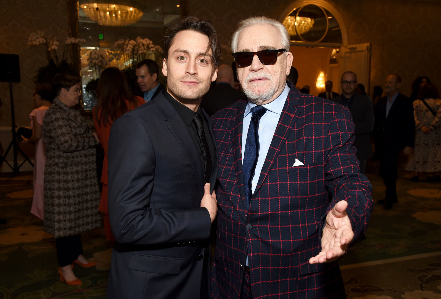 Kieran Culkin Crashes Brian Cox's 'Actors On Actors' Shoot Like Roman Roy, image size:1500x1018