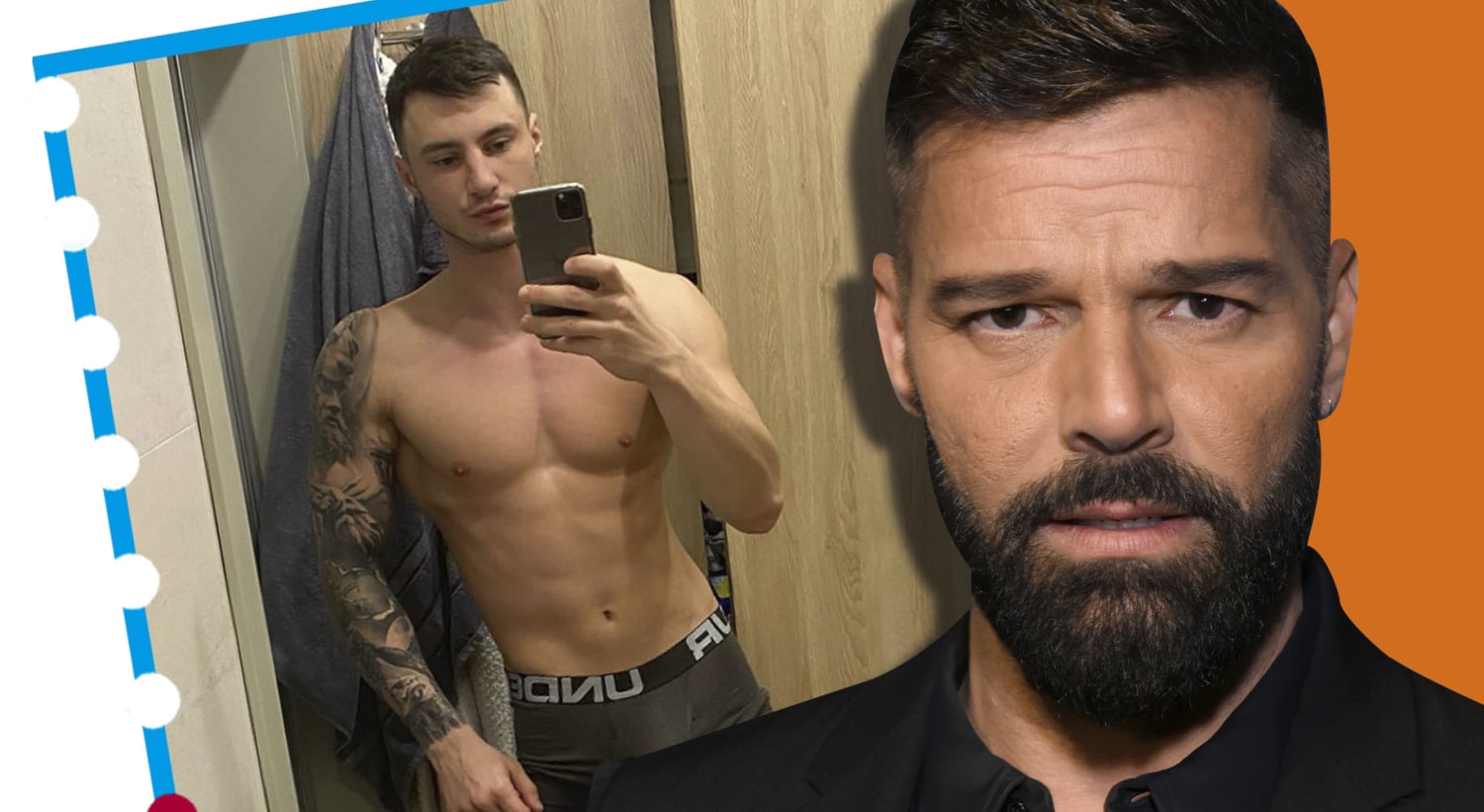 Actor porno que es vinculado con Ricky Martín aprovecha el momento y se  pone en oferta