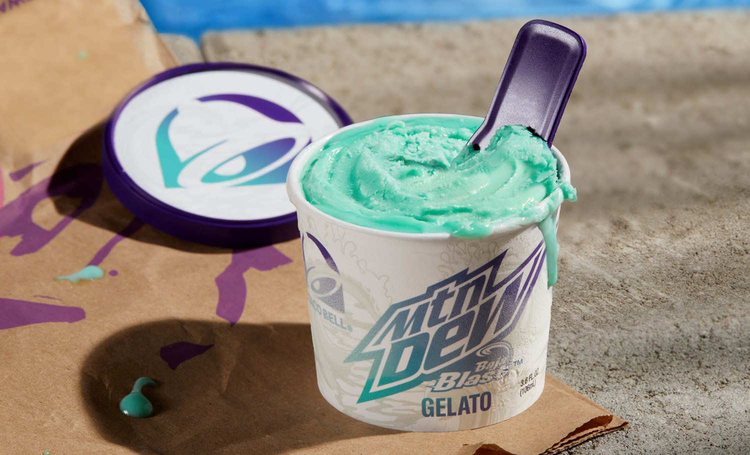 Taco Bell Is Testing Baja Blast Gelato for the First Time