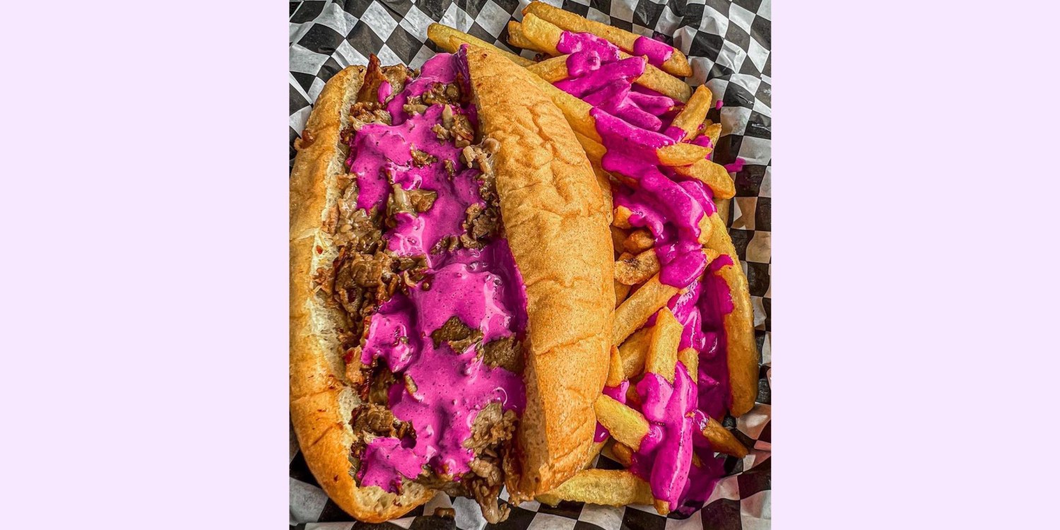 Gino s Malibu Barbie Dream Drizzle Cheesesteak Goes Viral