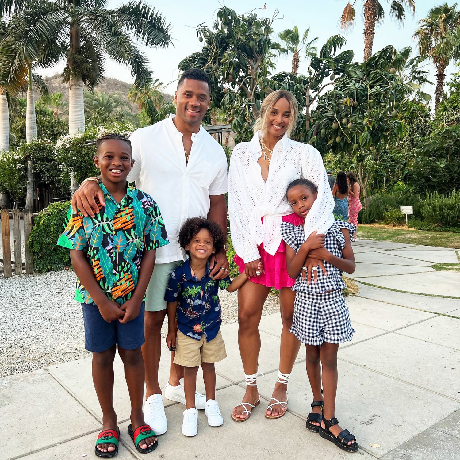 Ciara And And Kids: Russell Wilson\'s 4 Amora Future, Sienna, Win