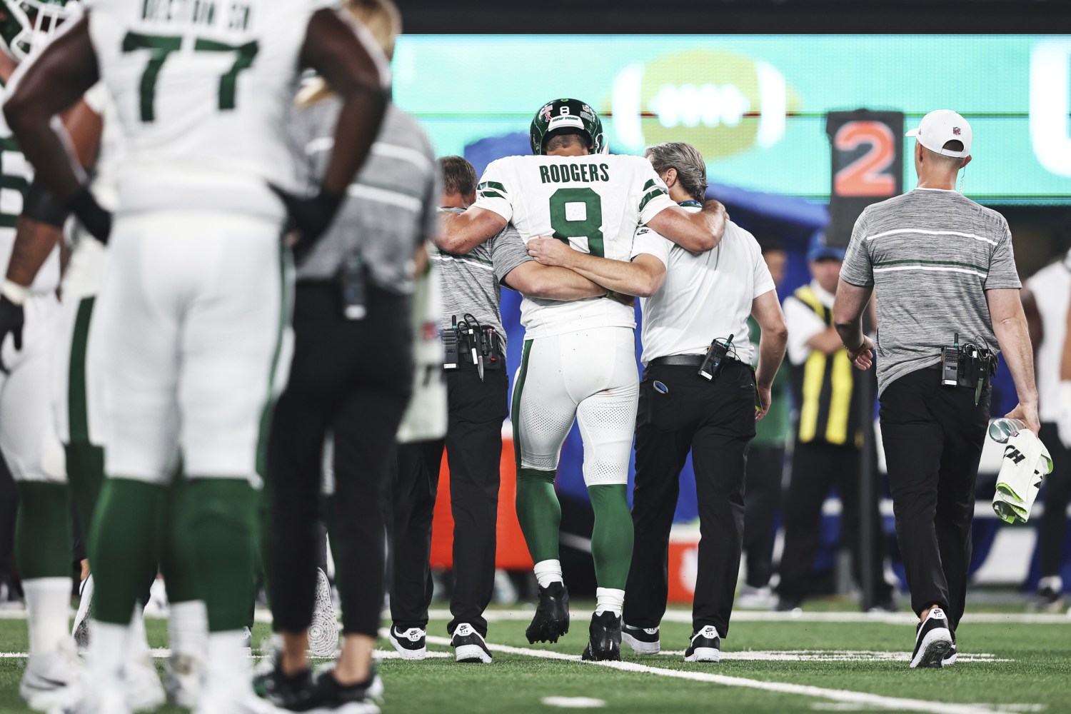 More than anything else, Aaron Rodgers looks skinny in his new uniform -  NBC Sports