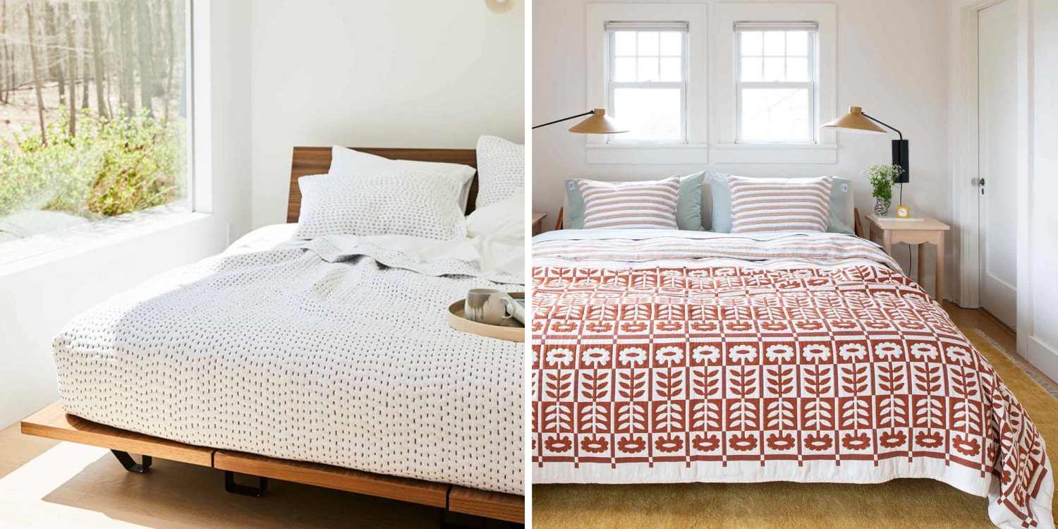 Bebejan Natural Leaves 100% Cotton 5-Piece Reversible Comforter Set –  Latest Bedding