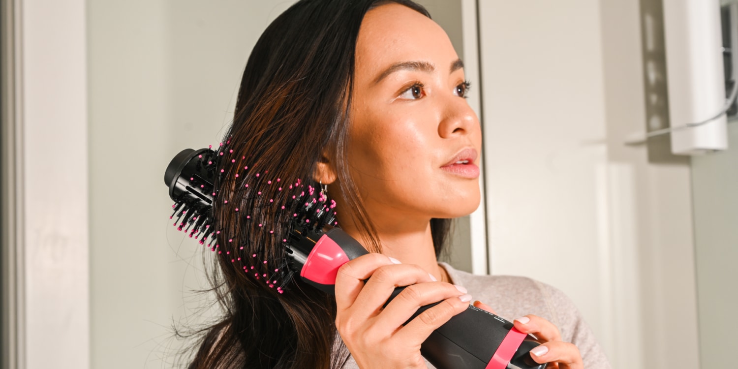 How To: Blowout Natural Hair  Revlon One Step Hair Dryer Hot Air Brush  Review 