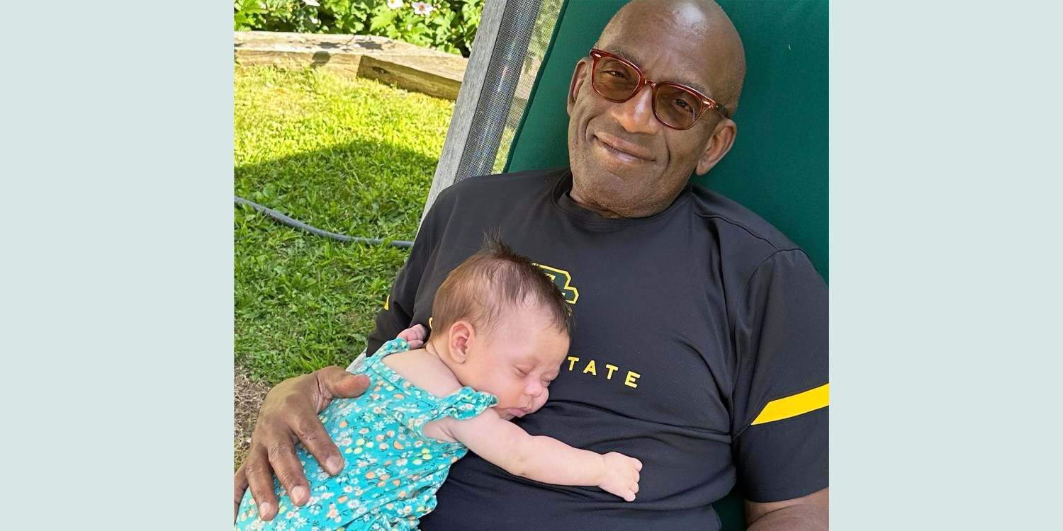 Al Roker Celebrates Baby Granddaughter Sky's 2-Month ...
