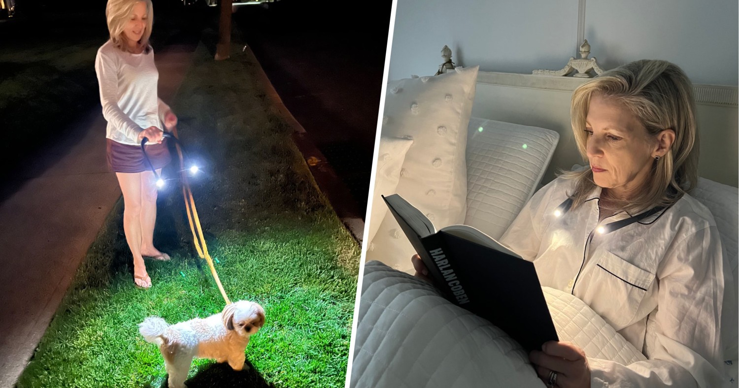The Glocusent LED Neck Craft Reading Light is Just What I needed