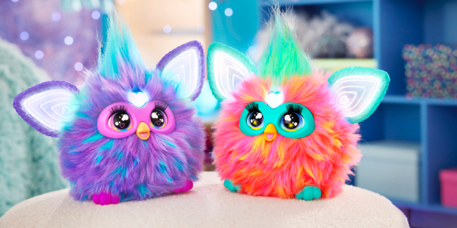 Furby FURBLETS Mini Plush Friends SET OF ALL 6 Electronica Music 45+ Sounds  2023