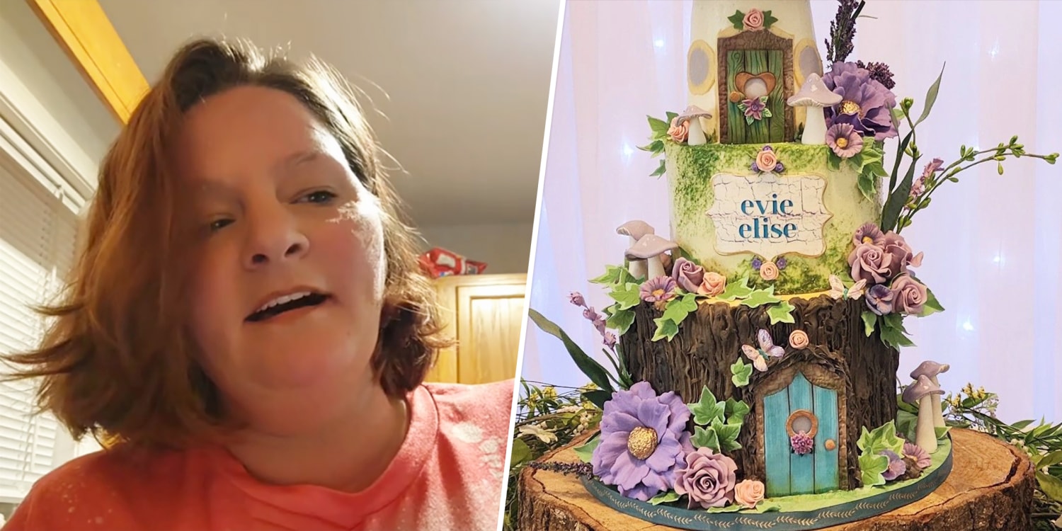 Fairy Birthday Cake - CakeCentral.com