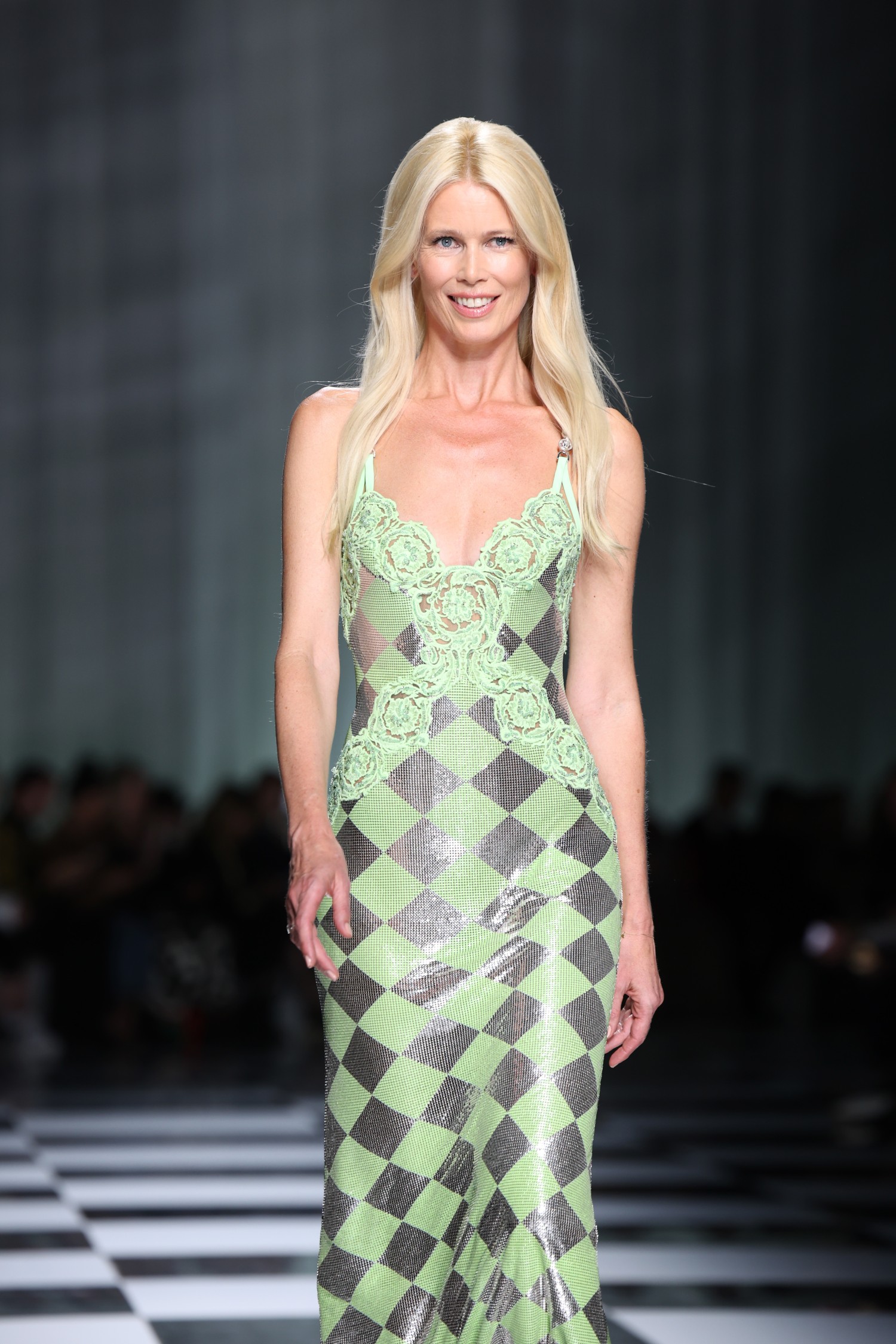 Claudia Schiffer's daughter looks just like her mom