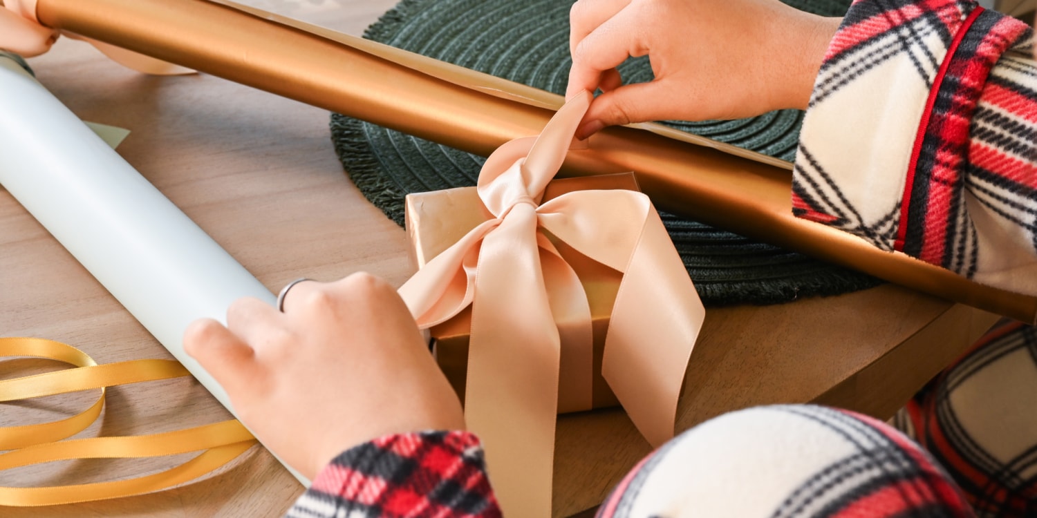 How to store wrapping paper and holiday decor, according to experts