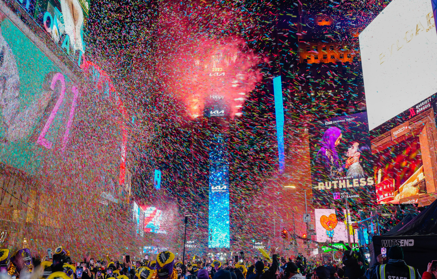 Where to watch the New Year's Eve 2023 ball drop and festive