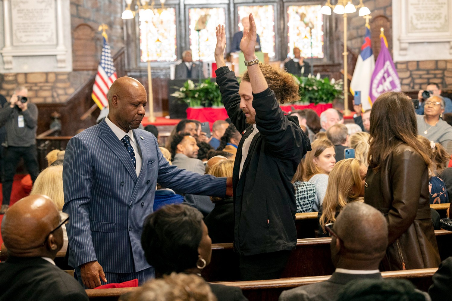 Protesters were right to interrupt Joe Biden at Mother Emanuel AME