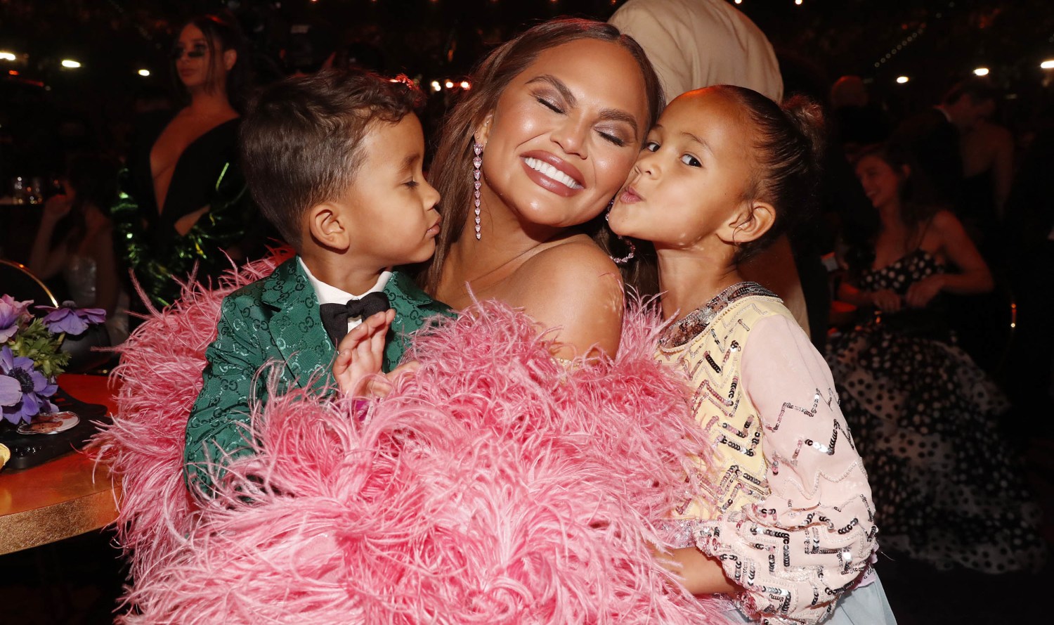 Chrissy Teigen Says Daughter Luna is the 'Best Eater While Son