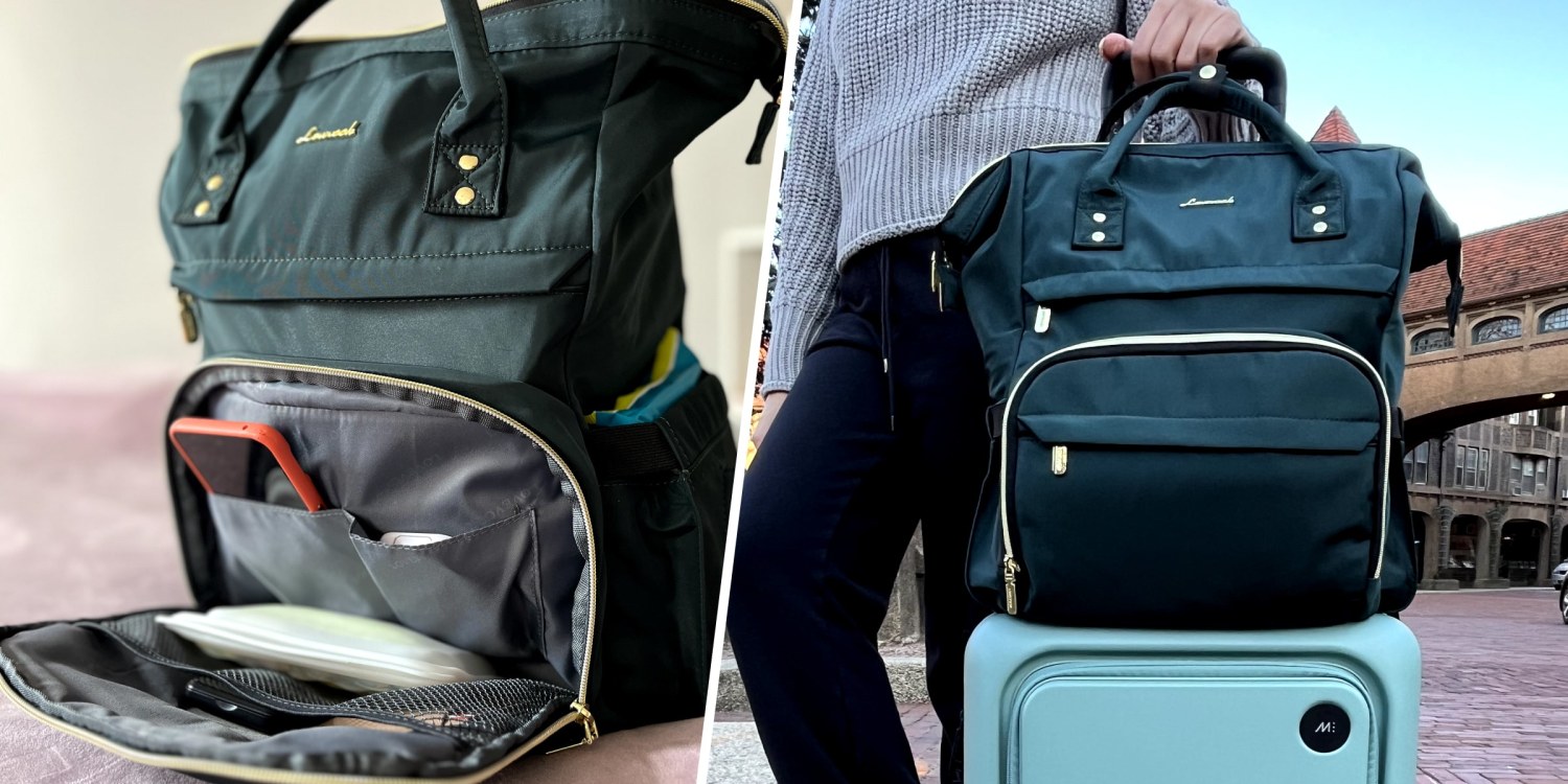 This $30 backpack was my personal item on a 15 hour flight to Japan