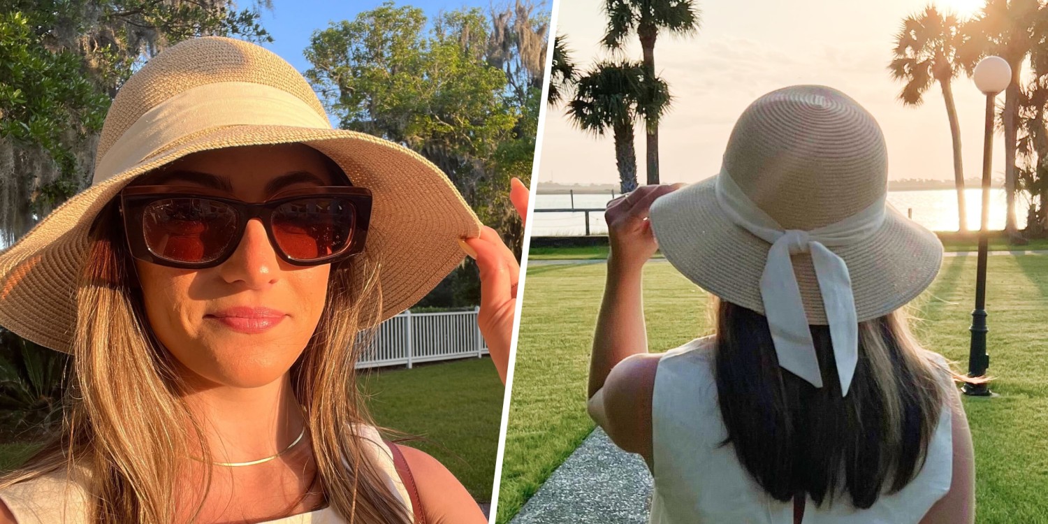 NWT Women\'s Folable Floppy Hat,Wide Brim Sun Protection Women main image 2
