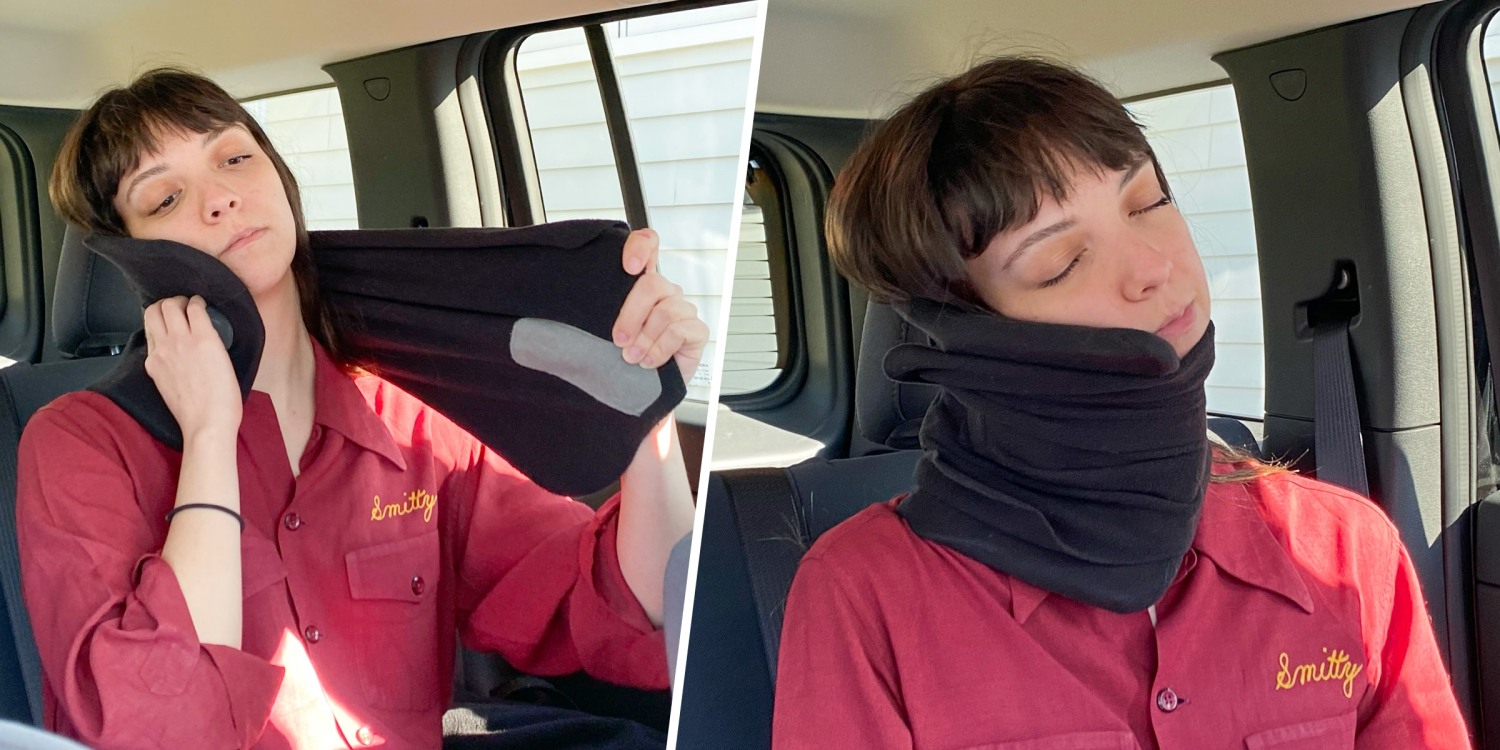 TRTL Travel and Airplane Pillow Review — TODAY