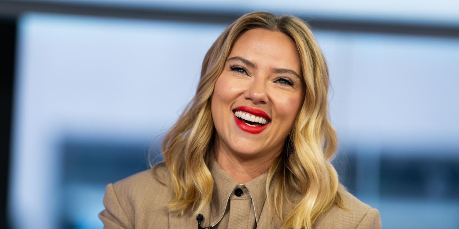 Scarlett Johansson on The Outset skin care and postpartum beauty