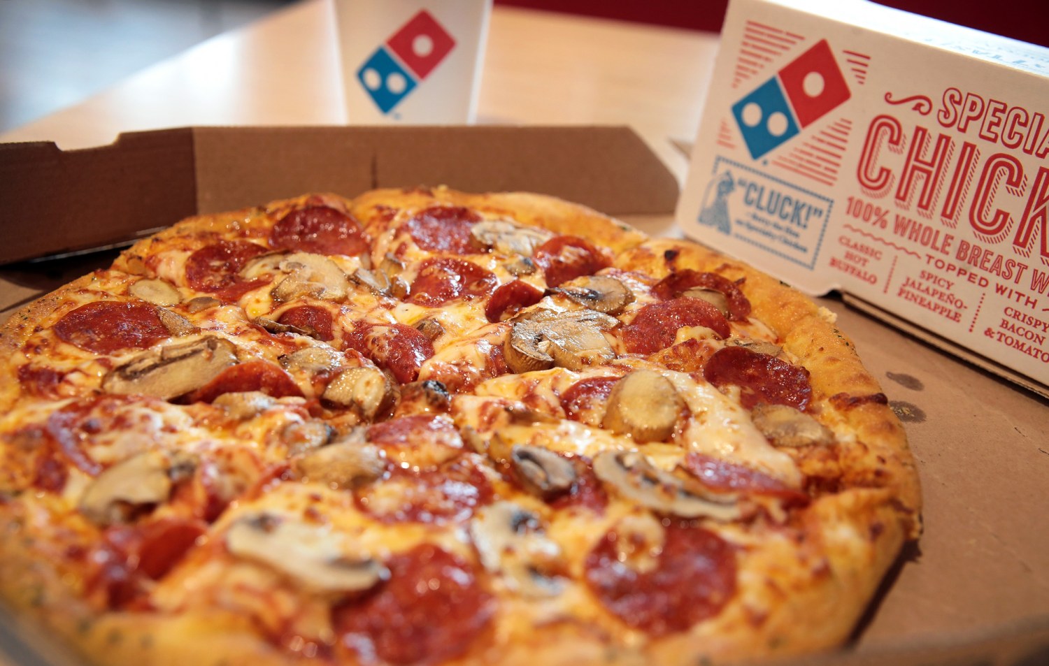 Domino's Employee Shares Photo Of Food Waste At Closing Time