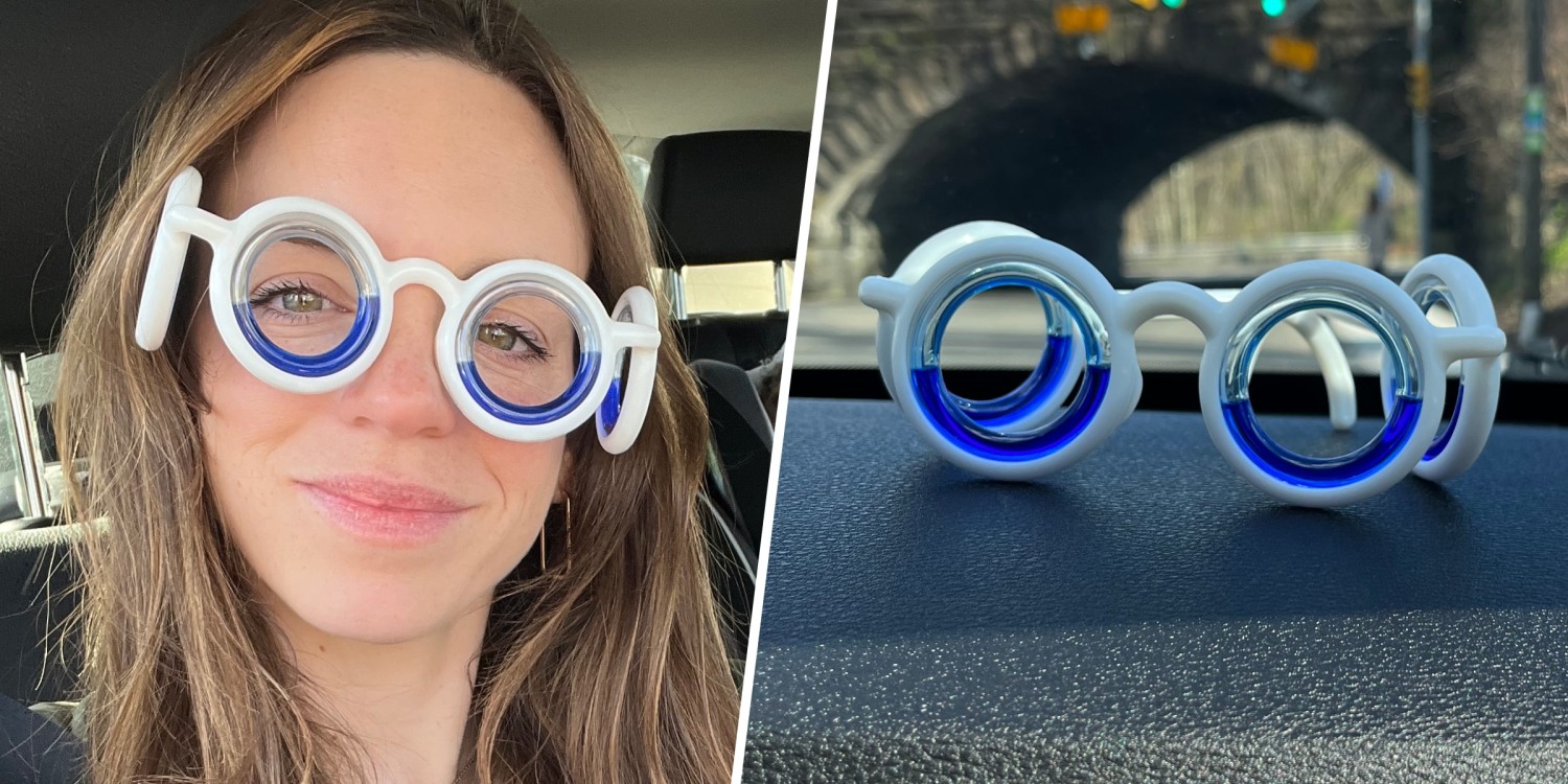 Do motion sickness glasses reduce nausea We tried them