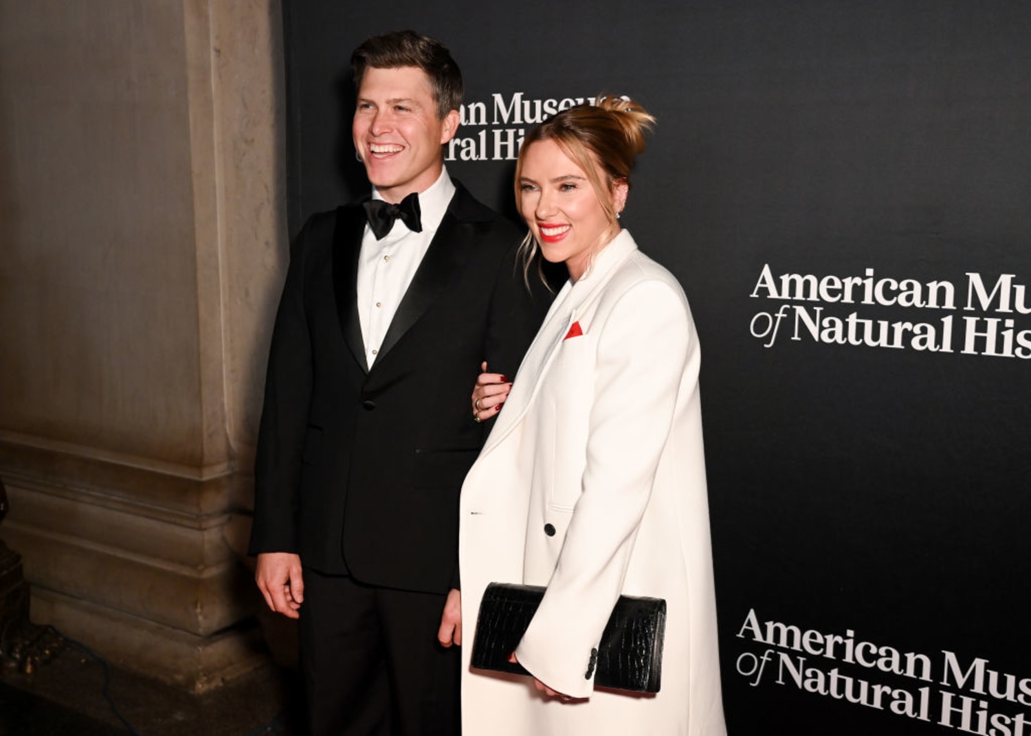 Colin Jost Tricked Into Making Joke About Wife Scarlett Johansson