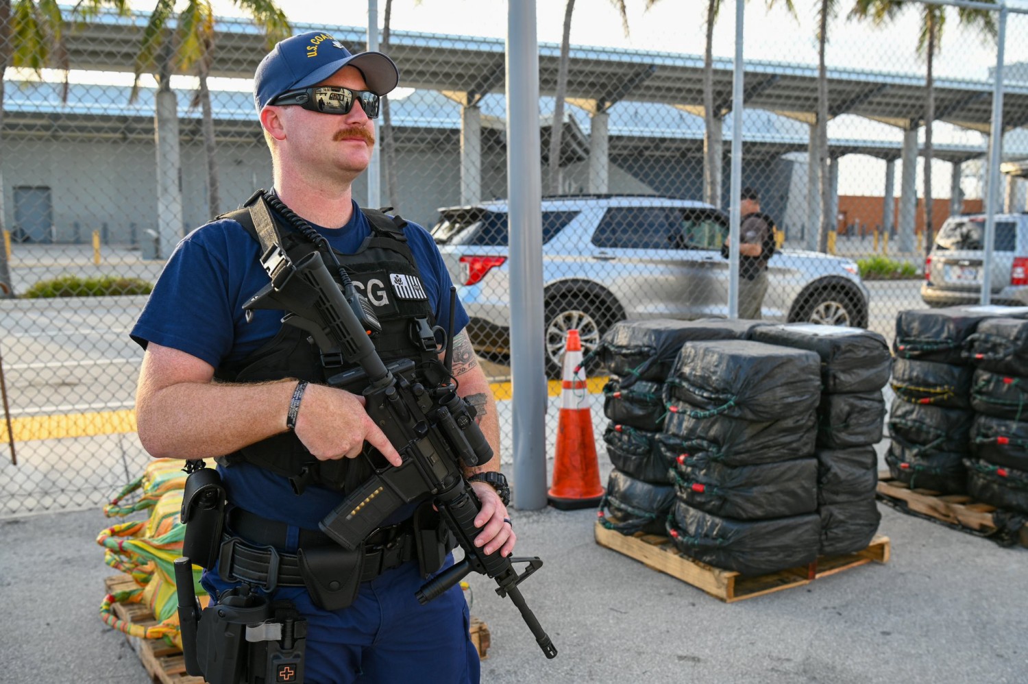 U.S. Coast Guard seizes over $63 million worth of cocaine, some from  shootout at sea that sank vessel