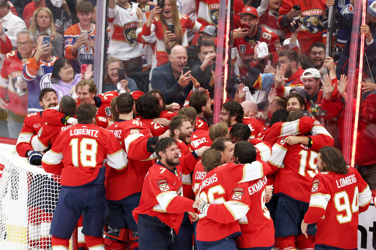 Florida Panthers Win Their First Stanley Cup, Surviving Oilers' Unlikely Comeback Attempt