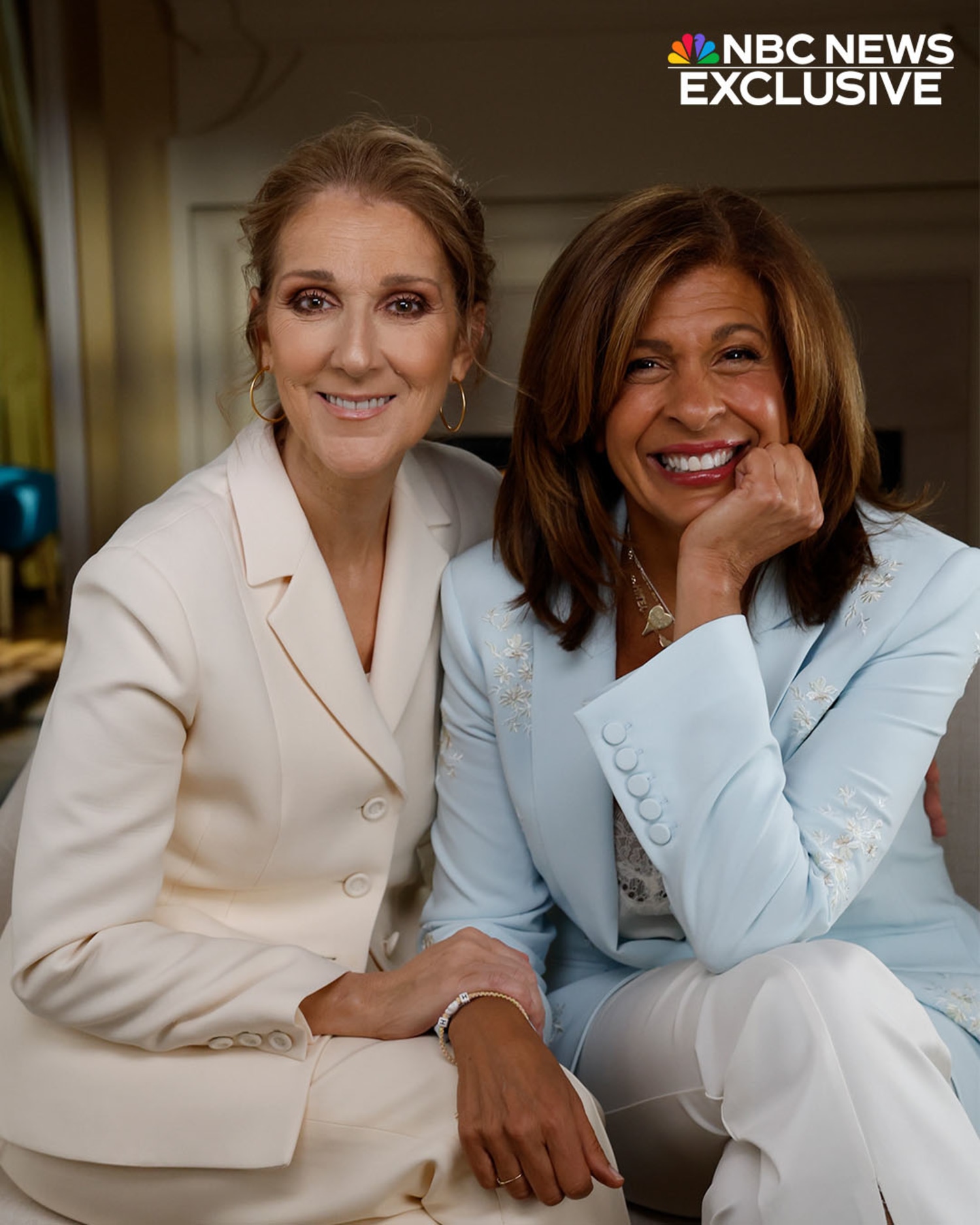 Hoda Kotb and Celine Dion