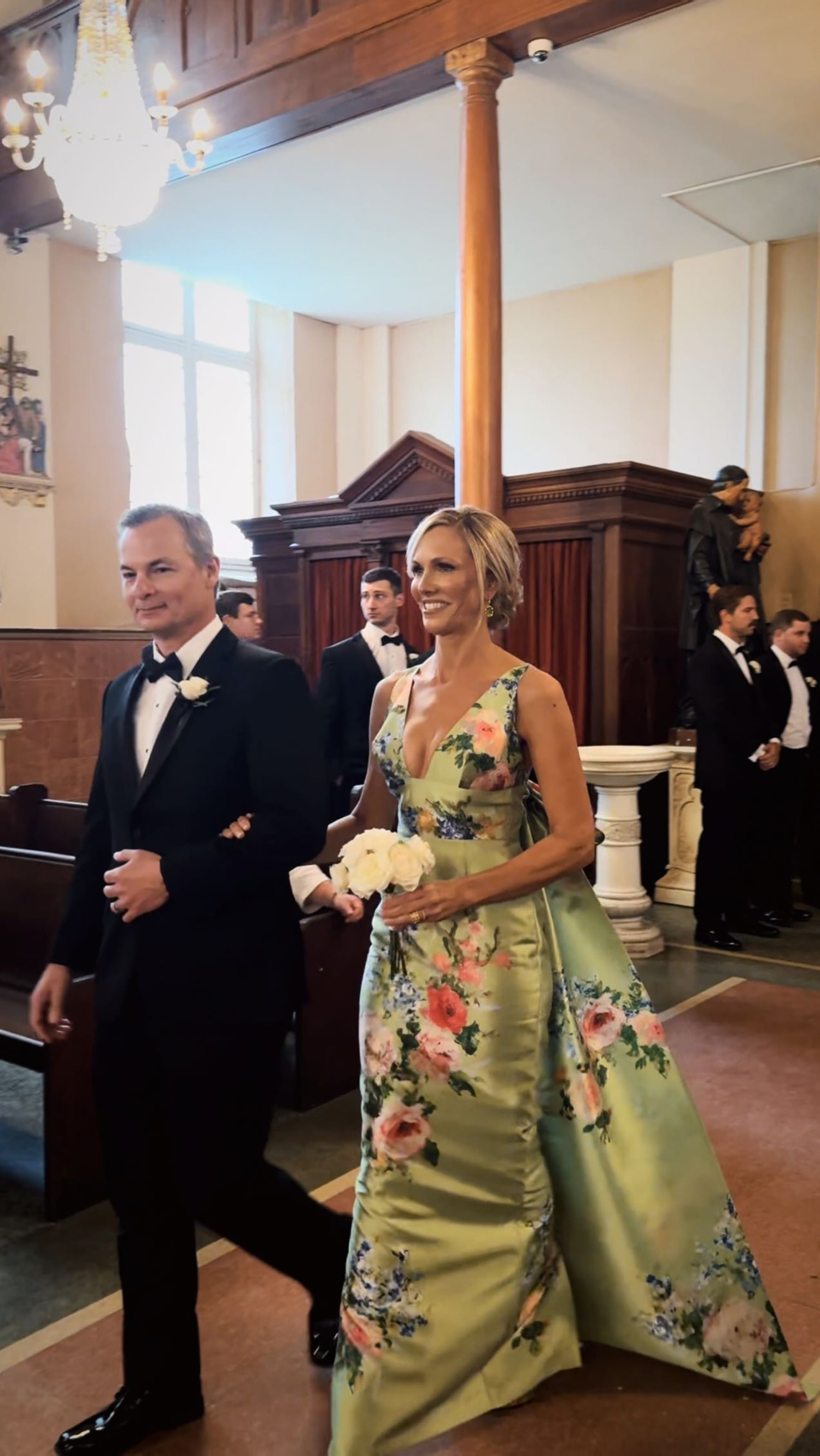 Improper Or Stunning? Internet Divided Over Mother-Of-Bride Dress